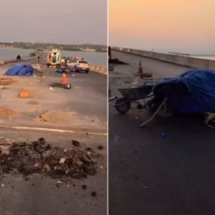 Jovem morre em acidente de moto na ponte entre Palmas e Luzimangues jovem-morre-em-acidente-de-moto-na-ponte-entre-palmas-e-luzimangues