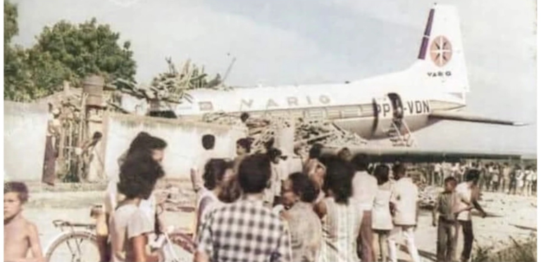 ha 51 anos, aviao da varig atingiu casa em pedro afonso e deixou quatro mortos