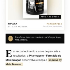 Fique por dentro: Pharmapele lança pré-treino que é sinônimo de energia e performance