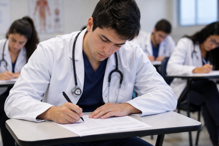 Senado aprova exame obrigatório para futuros médicos e prevê nota mínima para exercer a profissão Foto: Imagem gerada por IA